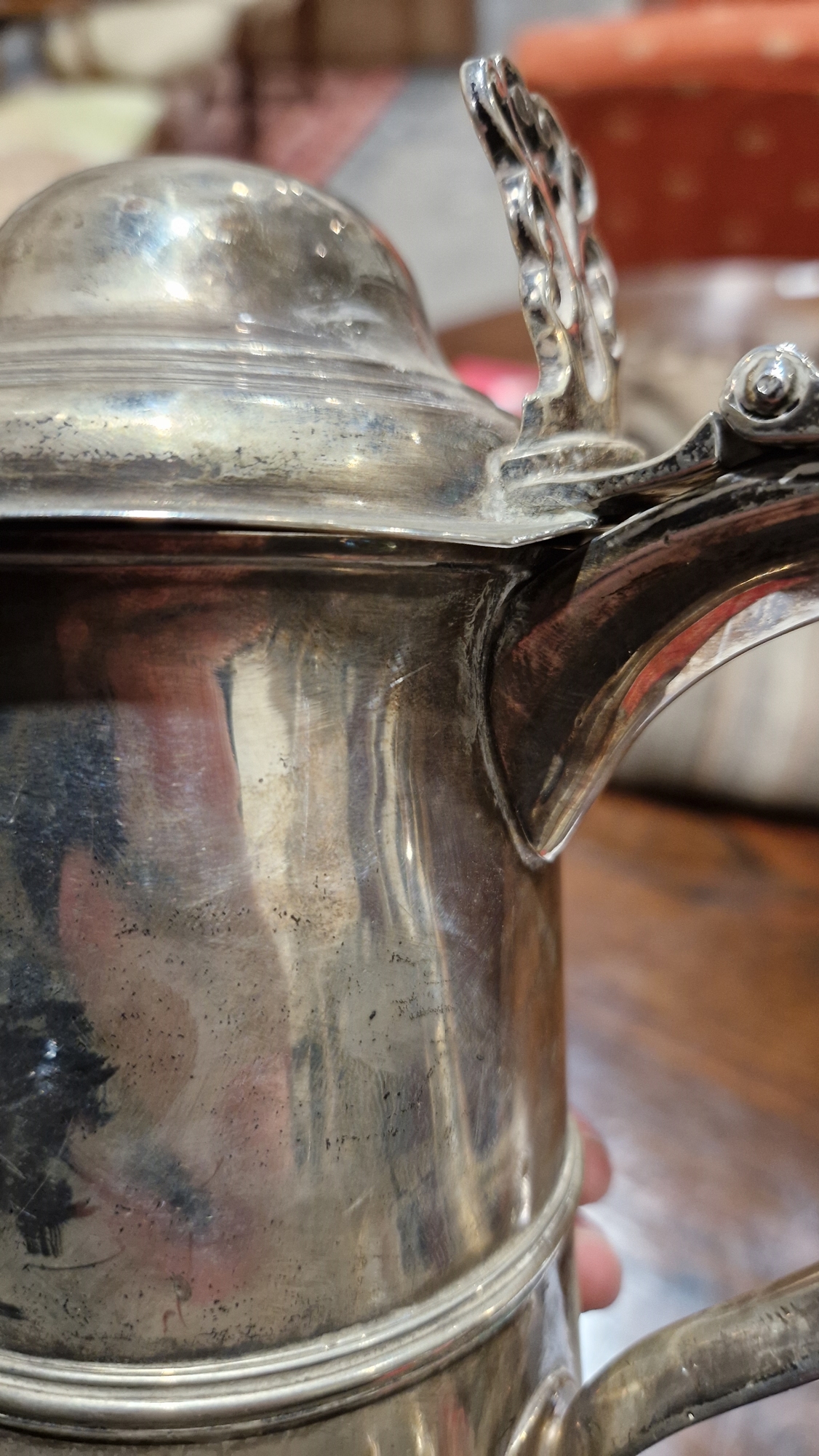 George III silver tankard by Peter & Anne Bateman, London 1797, of cylindrical form with moulded - Image 10 of 21