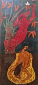 Clair Peres (20th century) Woodblock print "Sitas Escape", artist's proof, signed, titled and