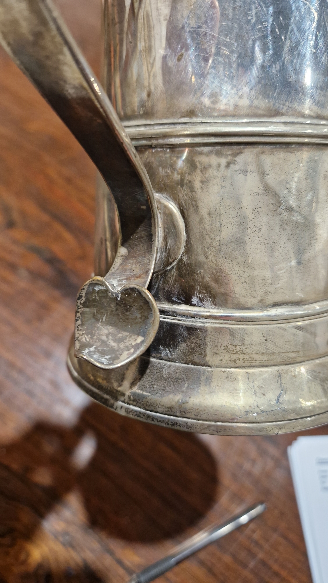 George III silver tankard by Peter & Anne Bateman, London 1797, of cylindrical form with moulded - Image 7 of 21