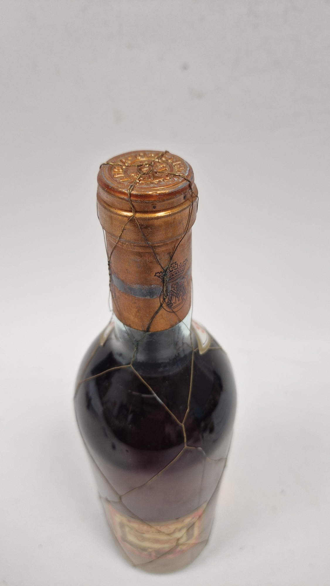 Bottle of Bodegas Marques de Murrieta Castillo Ygay Gran Reserva 1962 rioja (low neck)  Condition - Image 3 of 5