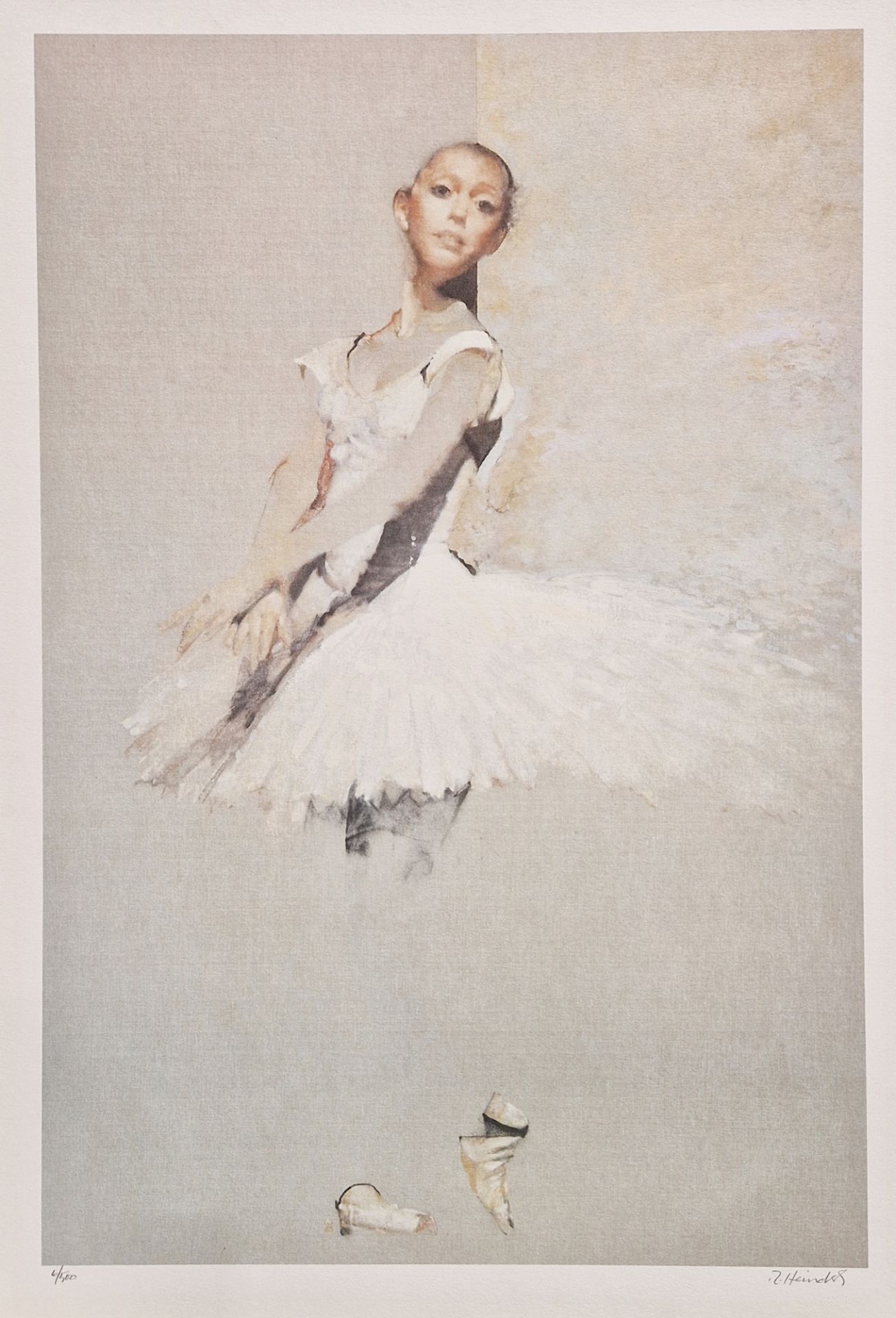 After Robert Heindel (1938-2005)  Colour lithograph Two limited edition prints of ballet dancers, - Image 2 of 4