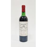 Bottle of Chateau La Lagune Haut-Medoc Grand Cru Classe 1975 (high shoulder)