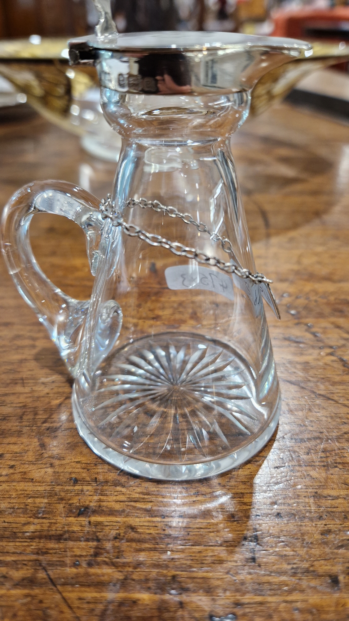 Pair of Victorian silver reticulated pin trays and a silver-mounted glass whisky tot and label, - Image 10 of 11