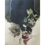 Eva Haskova (b. 1946) Etching and aquatint in colours "King Charles", limited edition numbered 32/
