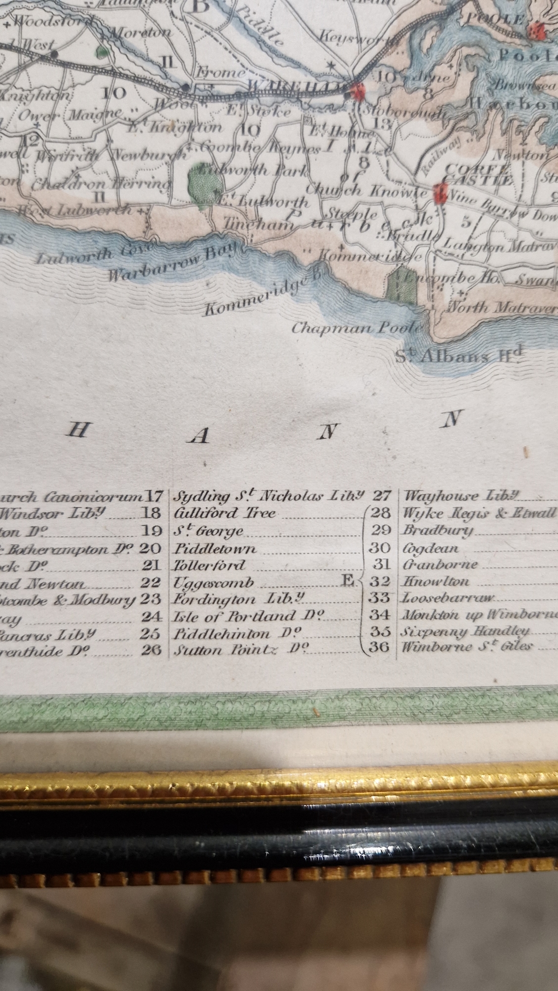 John Speed, 'Wilshire', John Sudbury & George Humble, 17th century hand coloured engraved map of - Image 28 of 33