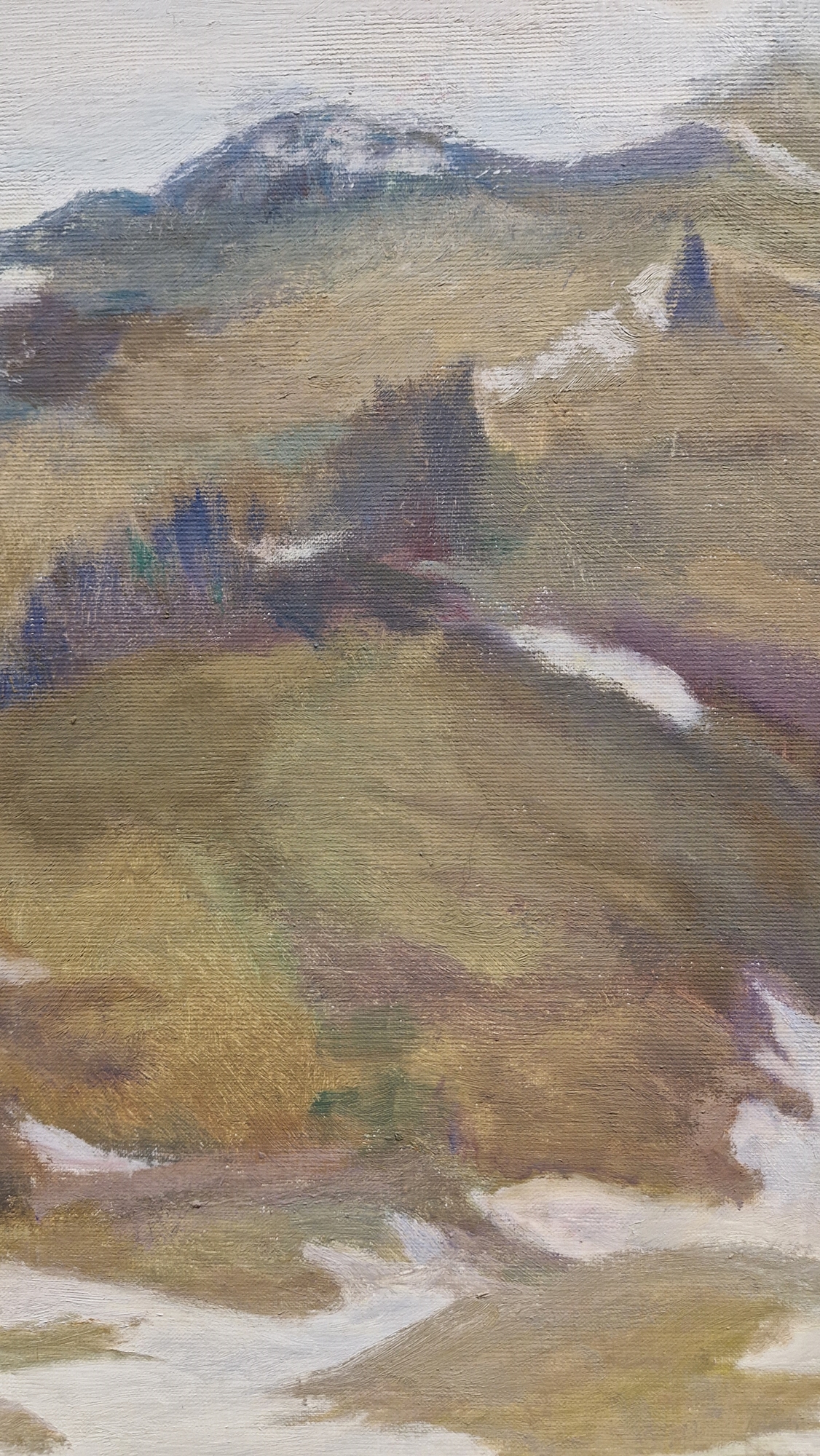 Maud Francis Eyston Sumner (1902-1985) Oil on canvas Winter landscape, signed lower left, framed, - Image 47 of 90