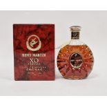 Bottle of Remy Martin fine champange cognac XO special in original red box