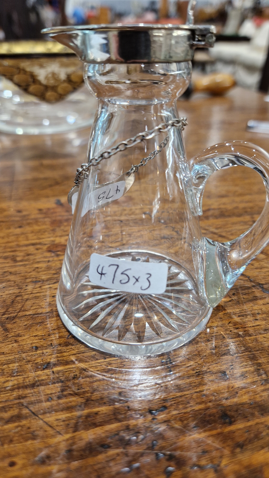 Pair of Victorian silver reticulated pin trays and a silver-mounted glass whisky tot and label, - Image 6 of 11