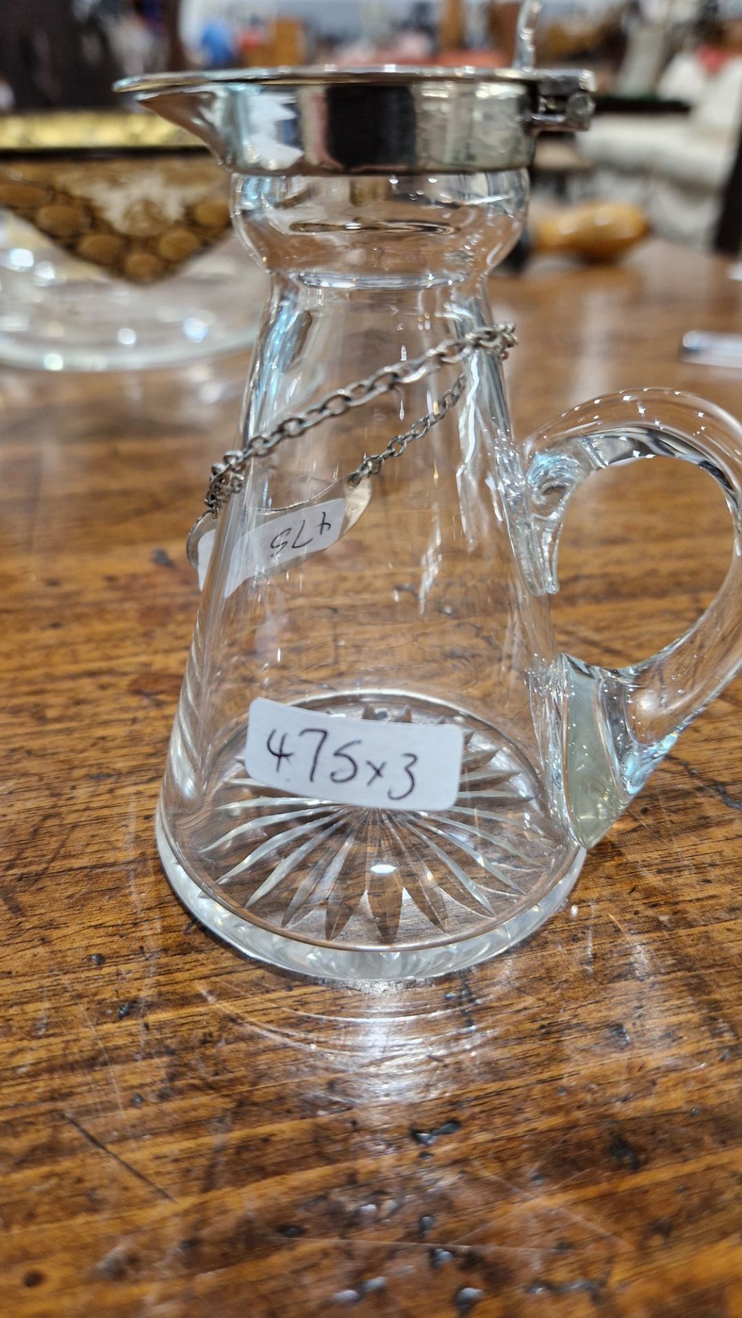 Pair of Victorian silver reticulated pin trays and a silver-mounted glass whisky tot and label, - Image 6 of 11