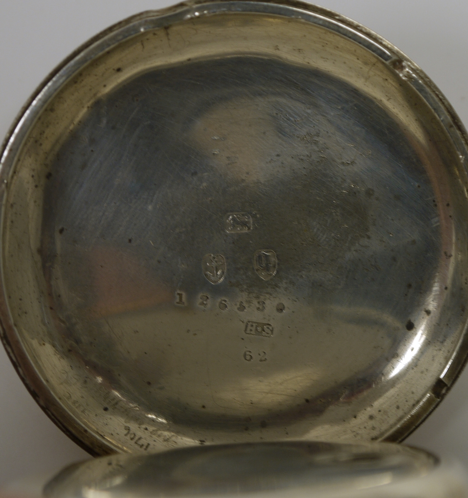 Gent's silver gold pocket watch by H Samuel, Manchester (glass missing), a gent's Roamer mid 20th - Image 2 of 2