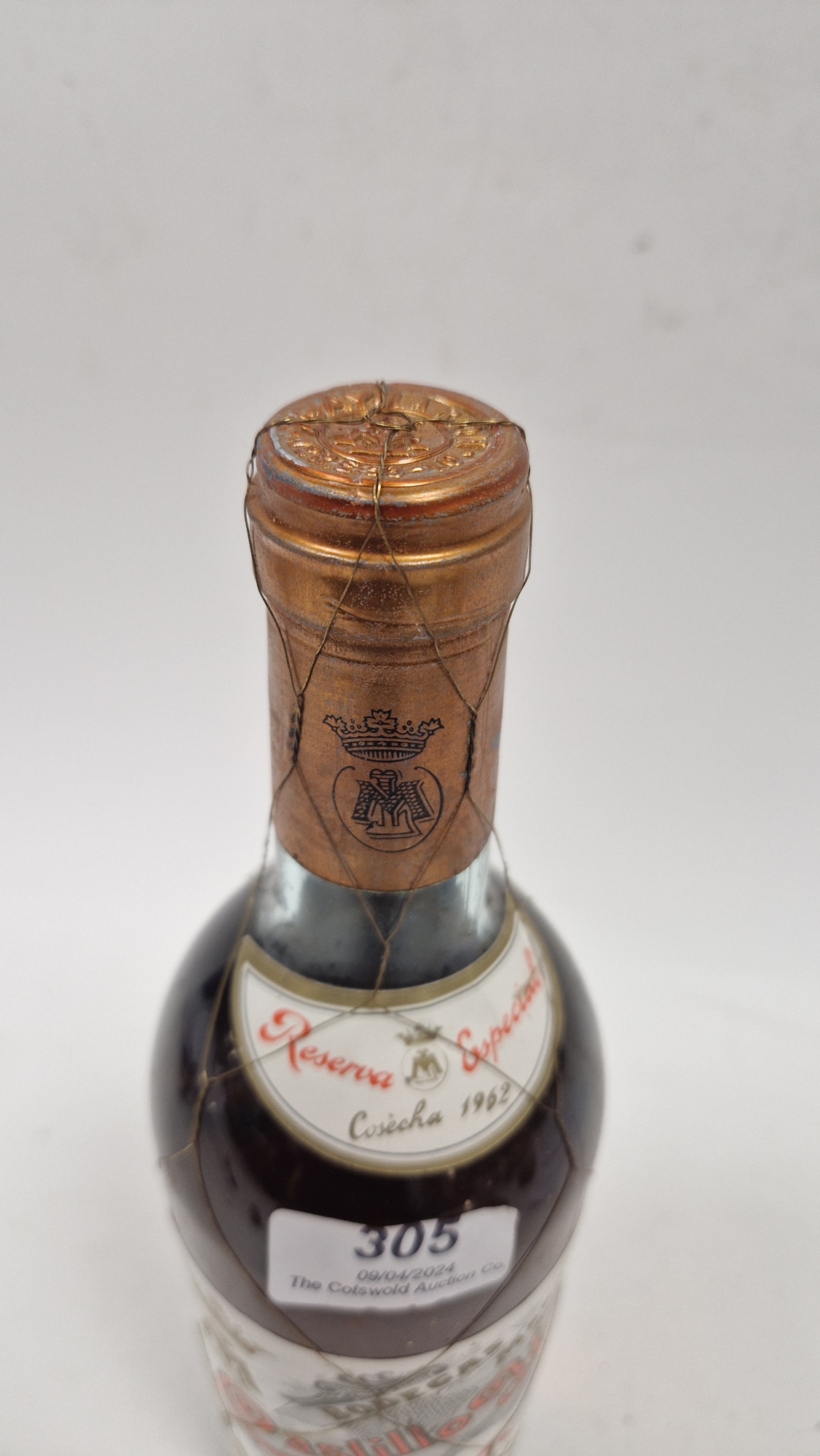Bottle of Bodegas Marques de Murrieta Castillo Ygay Gran Reserva 1962 rioja (low neck)  Condition - Image 5 of 5