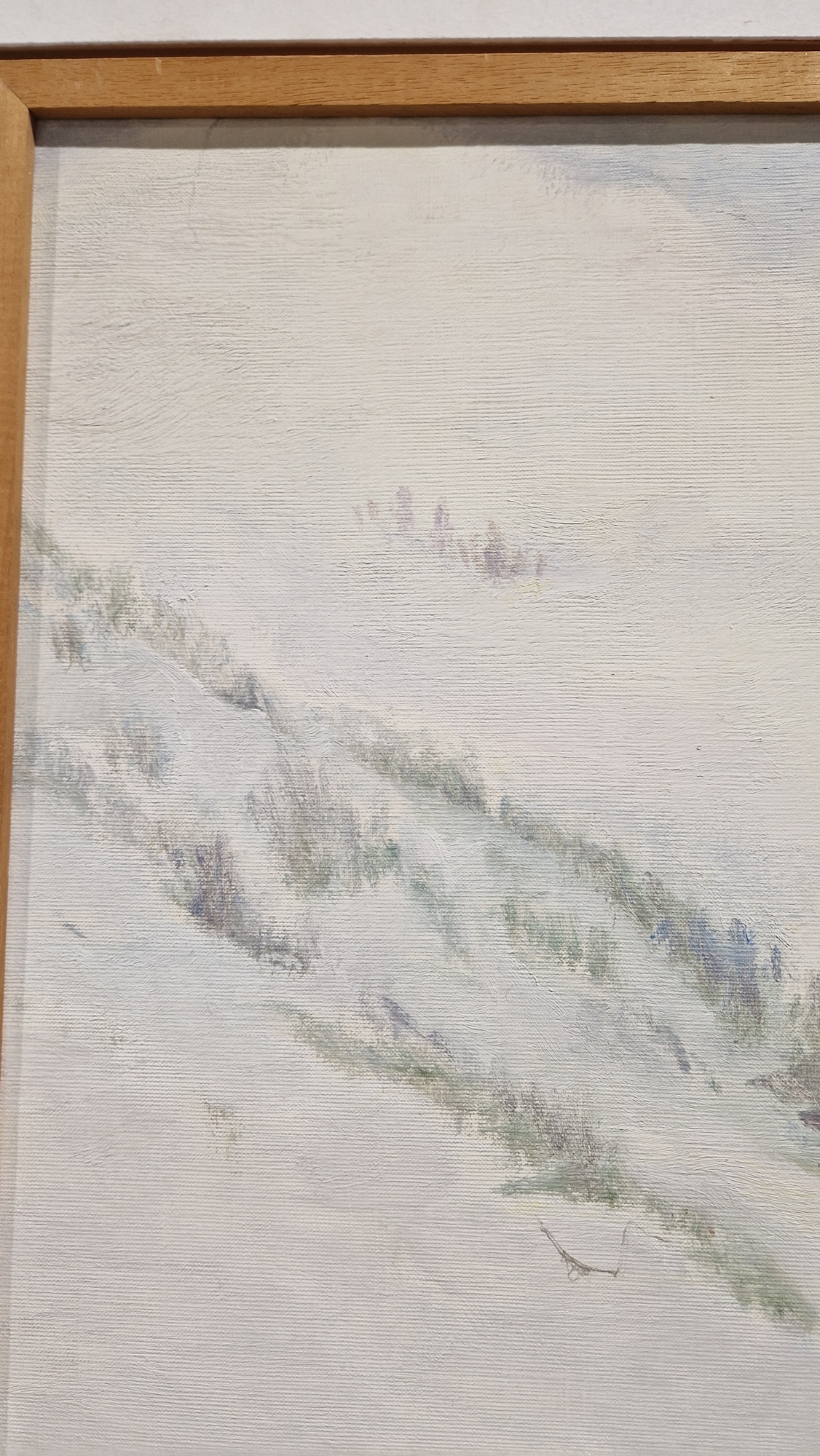 Maud Francis Eyston Sumner (1902-1985) Oil on canvas Winter landscape, signed lower left, framed, - Image 6 of 90