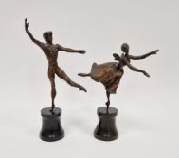 Tom Merrifield (Sculpt)bronze figure,  limited edition Giselle, no.9/25 signed and numbered by the