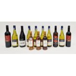 Six bottles of Robertson Winery South African Chenin blanc 2012, two Luis Felipe Chilean Malbec