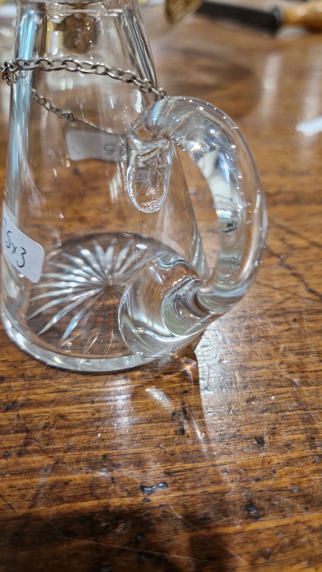 Pair of Victorian silver reticulated pin trays and a silver-mounted glass whisky tot and label, - Image 8 of 11