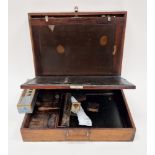 An early 20th century 'Lion Menucator, Model. No. 4' screen printer, various printing blocks,