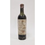 Bottle of Grand Vin de Chateau Latour premier grand cru classe pauillac medoc 1950 (mid shoulder)