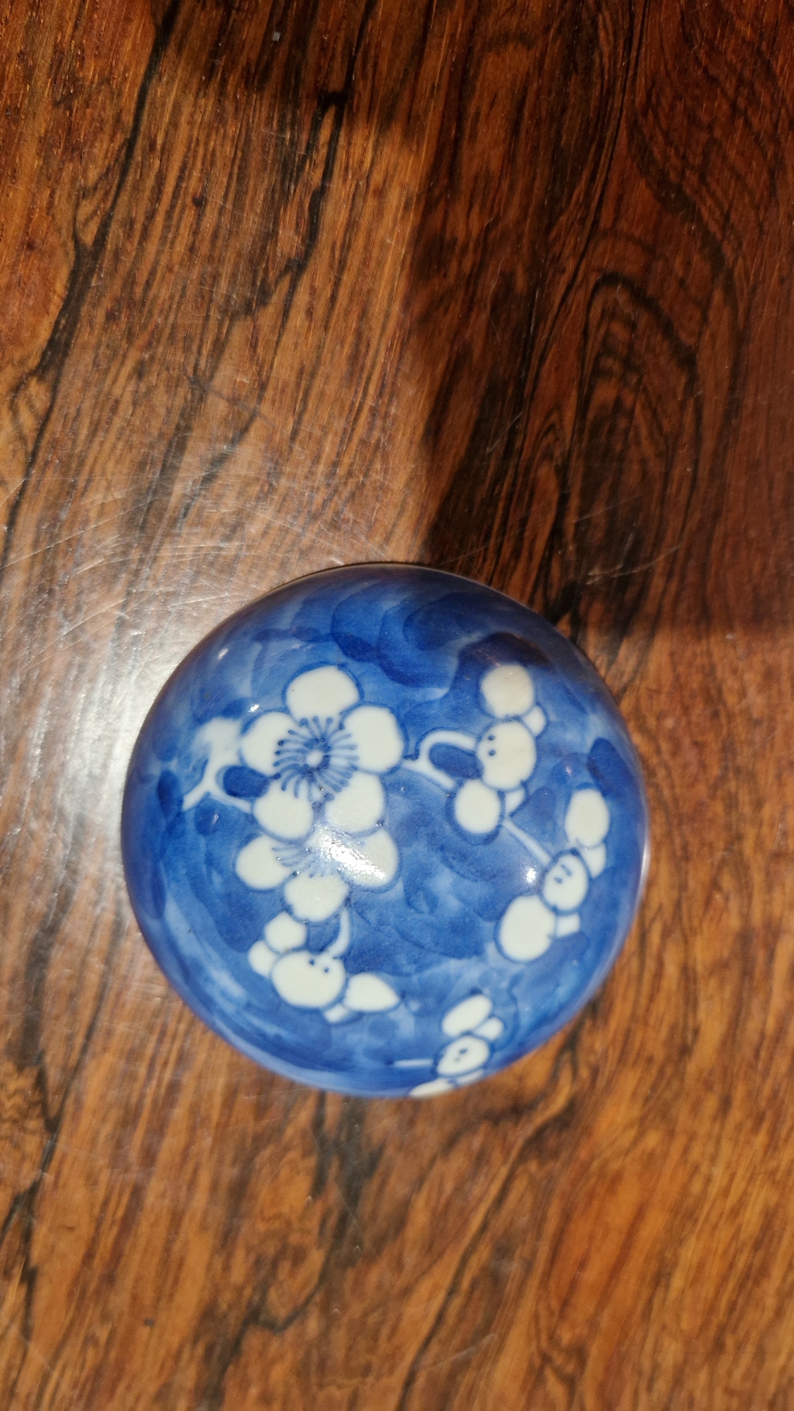 Chinese porcelain ginger jar and cover, 19th century, underglaze blue four-character mark, painted - Image 3 of 16