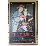 Three theatre posters to include The Bolshoi Ballet at the Royal Opera House 1986, The Mikado at the