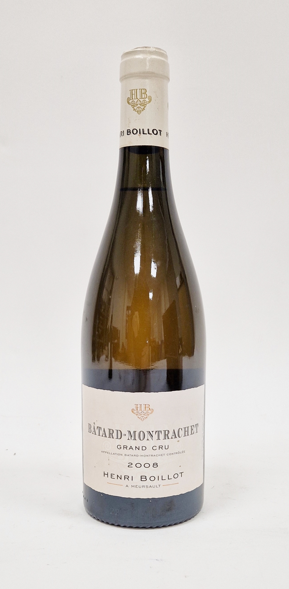 Bottle of Batard Montranchet Grand Cru Henri Boillot a Meursault 2008