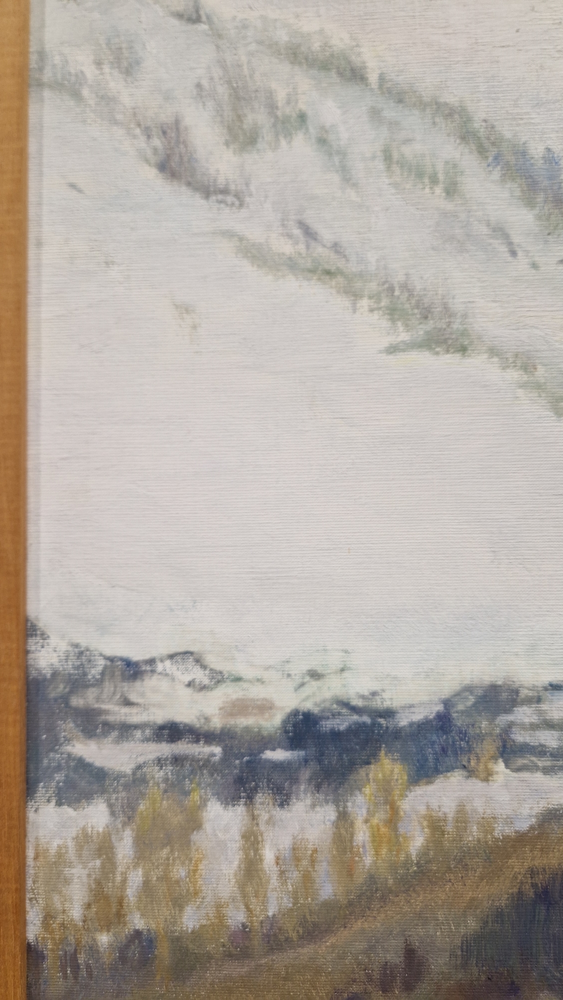 Maud Francis Eyston Sumner (1902-1985) Oil on canvas Winter landscape, signed lower left, framed, - Image 79 of 90