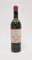 Bottle of Chateau Lynch Bages Grand Cru classe Pauillac Medoc 1959, mid shoulder