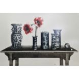 After Elaine Simel (American, b. 1928) Etching & aquatint "Chinese Vases II",  signed, titled and