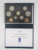 United Kingdom proof sets (5), 1991, 1992, 1993, 1994 and 1995.