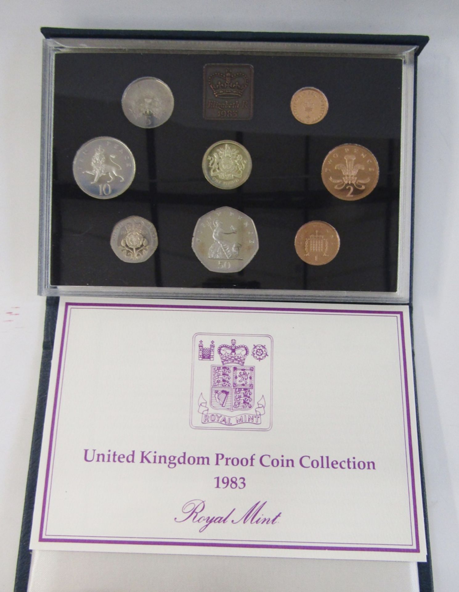 United Kingdom proof sets (5), 1983, 1984, 1985, 1986 and 1987. - Image 3 of 5