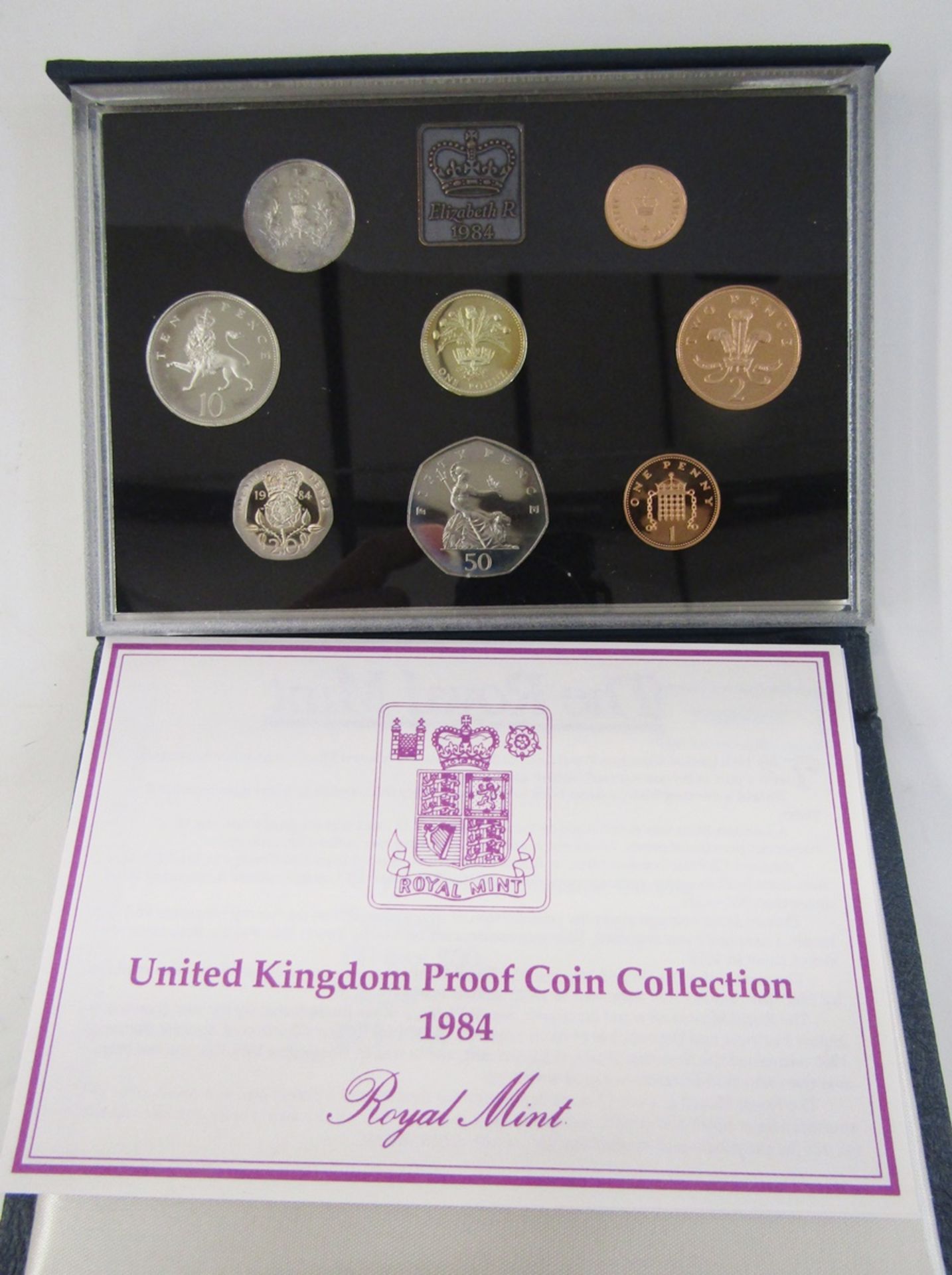 United Kingdom proof sets (5), 1983, 1984, 1985, 1986 and 1987. - Image 2 of 5