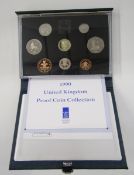 United Kingdom proof sets (9), 1983, 1988, 1990 x 2, 1996, 2001, 2002, 2003 and 2004.