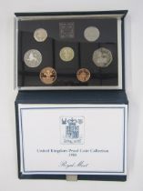 United Kingdom proof sets (5), 1983, 1984, 1985, 1986 and 1987.