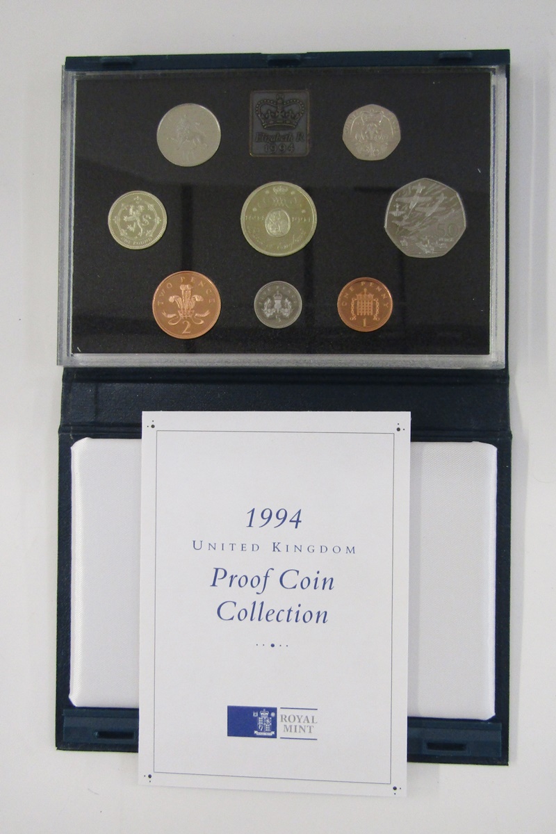 United Kingdom proof sets (10), 1989 x 3, 1992 x 2, 1993 x 2, 1994 x 2, 1997 x 1 - Image 2 of 10