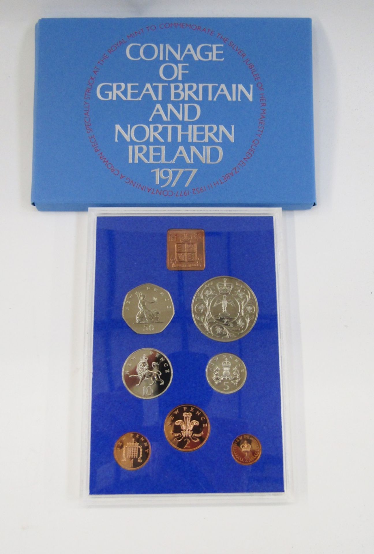 UK proof sets (8), dates, 1972 x 2, 1973 x 2, 1975, 1977, 1978 x 2, most sets show toning to lower - Image 6 of 8