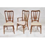 Niels Koefoed (1929-2018) for Koefoed Hornslet, a set of ten teak "Ingrid" chairs to include two