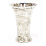 Early 20th century Arts & Crafts silver plated beaker by The Keswick School of Industrial Art,