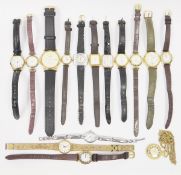 Quantity of vintage wristwatches, most being lady's, to include Lorus, Pulsar, Sekonda, etc