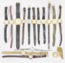 Quantity of vintage wristwatches, most being lady's, to include Lorus, Pulsar, Sekonda, etc