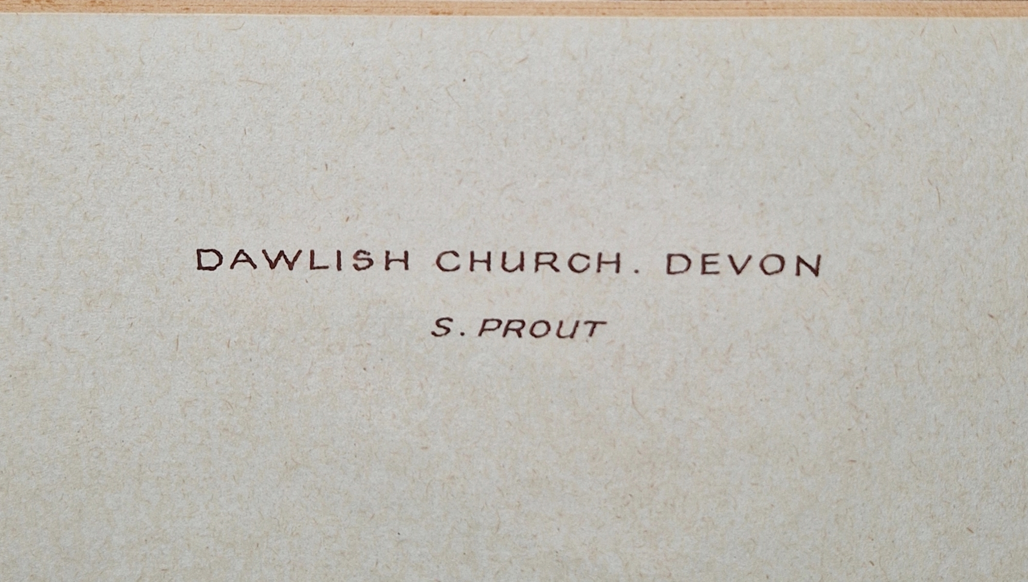 Attributed to Samuel Prout (1783-1852) Watercolour on paper Dawlish Church, Devon 21 cm x 15.5cm - Bild 6 aus 6