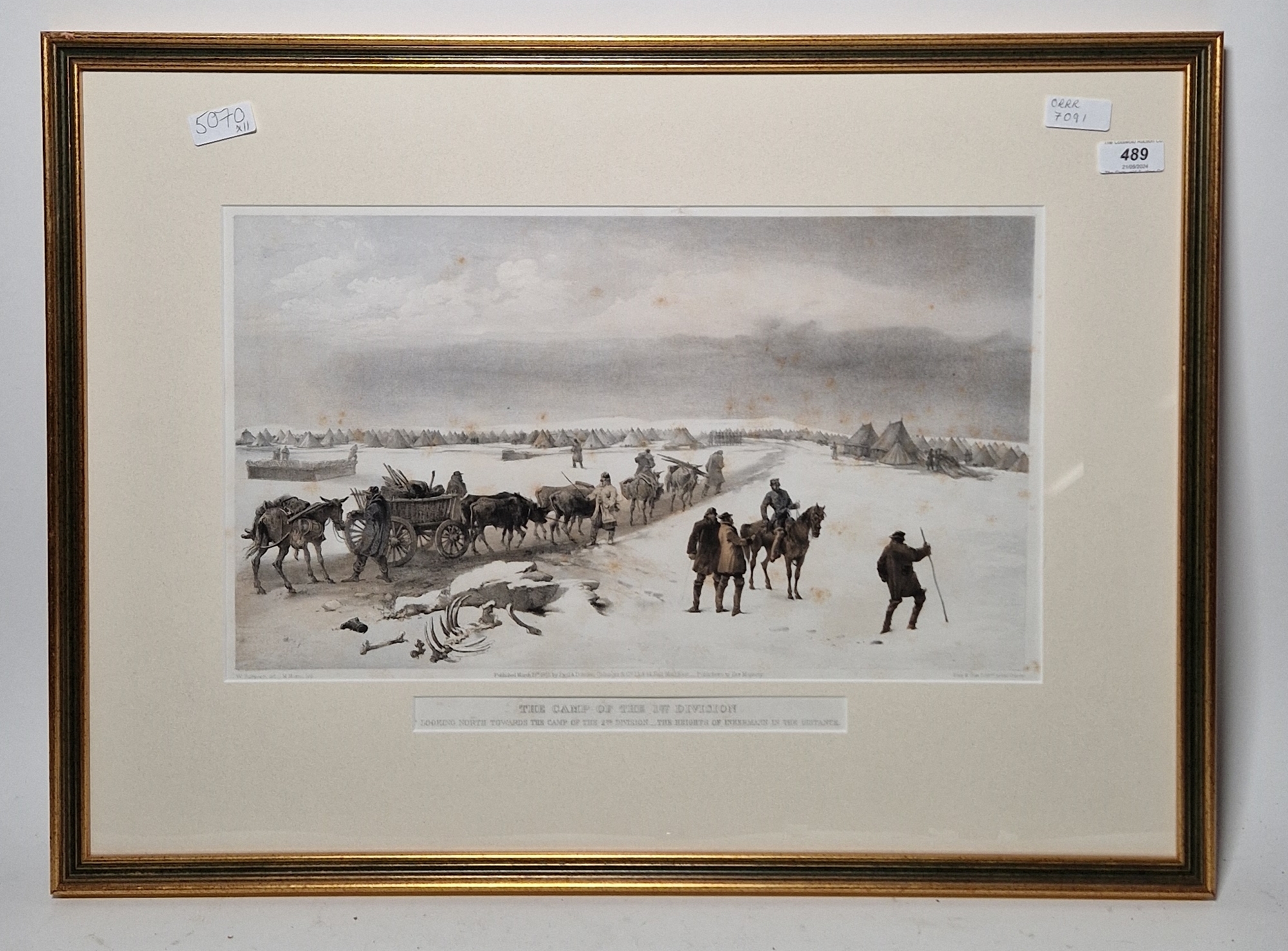 LOT WITHDRAWN After William Simpson (1823-1899) Chromolithograph Eleven lithographs of scenes from - Image 2 of 7