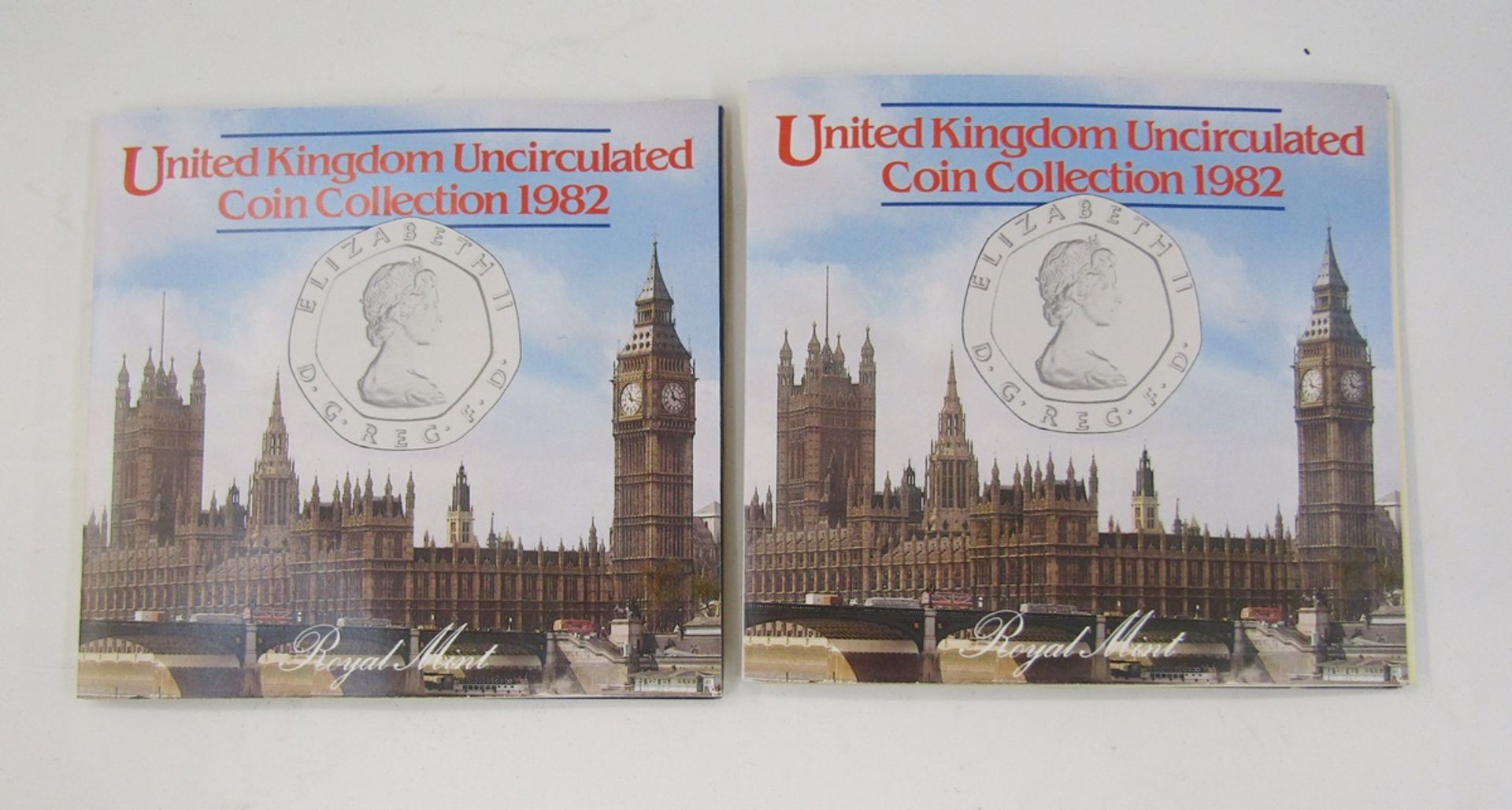 Collection of brilliant uncirculated coin sets (12), 1982 x 2, 1983 x 3, 1984 x 3, 1985, 1988, 1989,