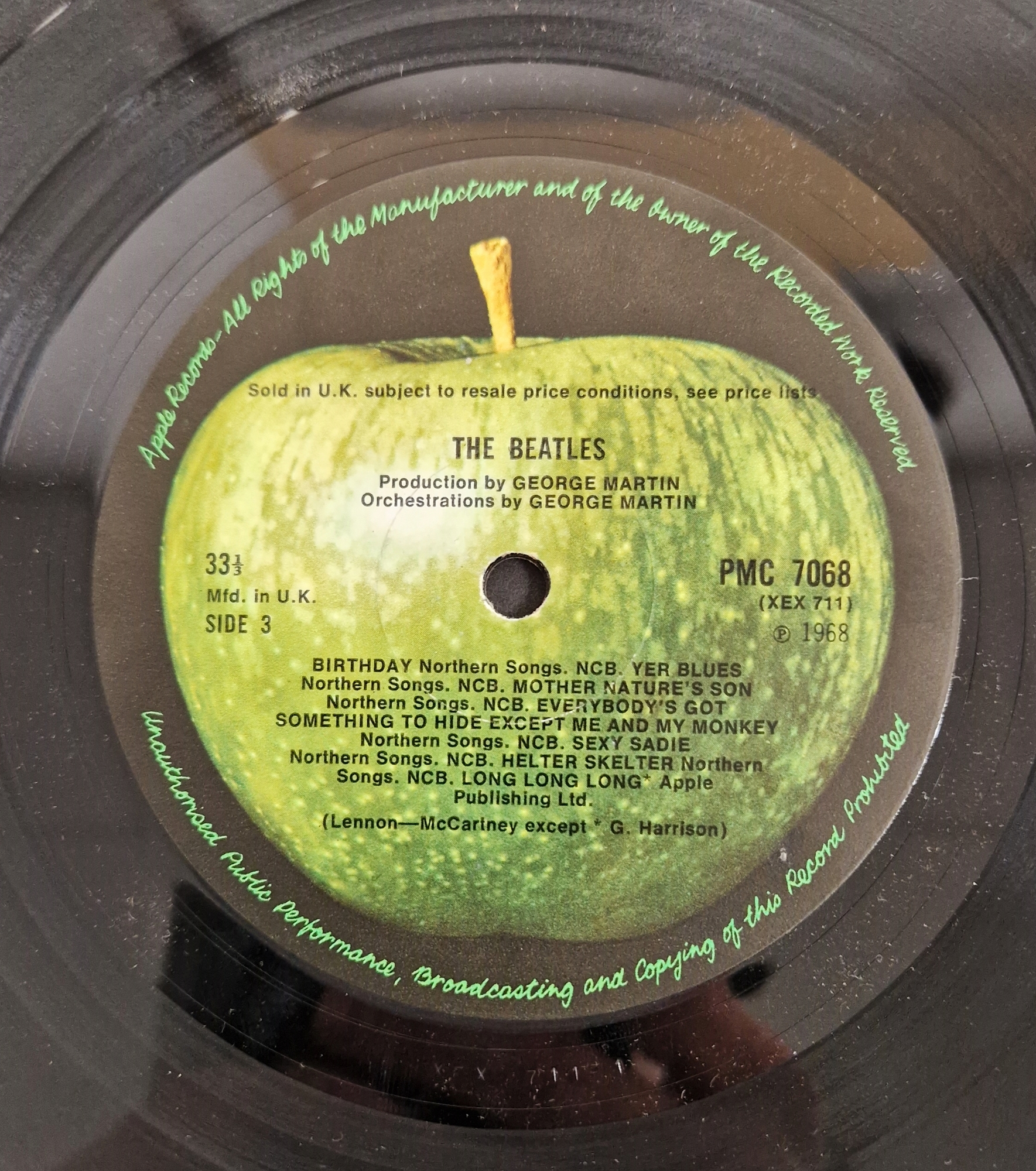 The Beatles, The Beatles (The White Album) PMC7067 (XEX-709/710/711/712-1), Misprint: does not - Image 2 of 5