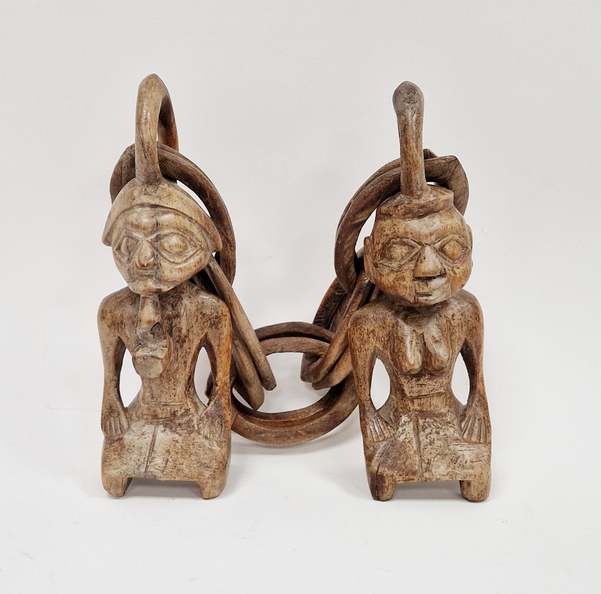 African wedding chain, figures are 19cm high