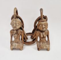 African wedding chain, figures are 19cm high