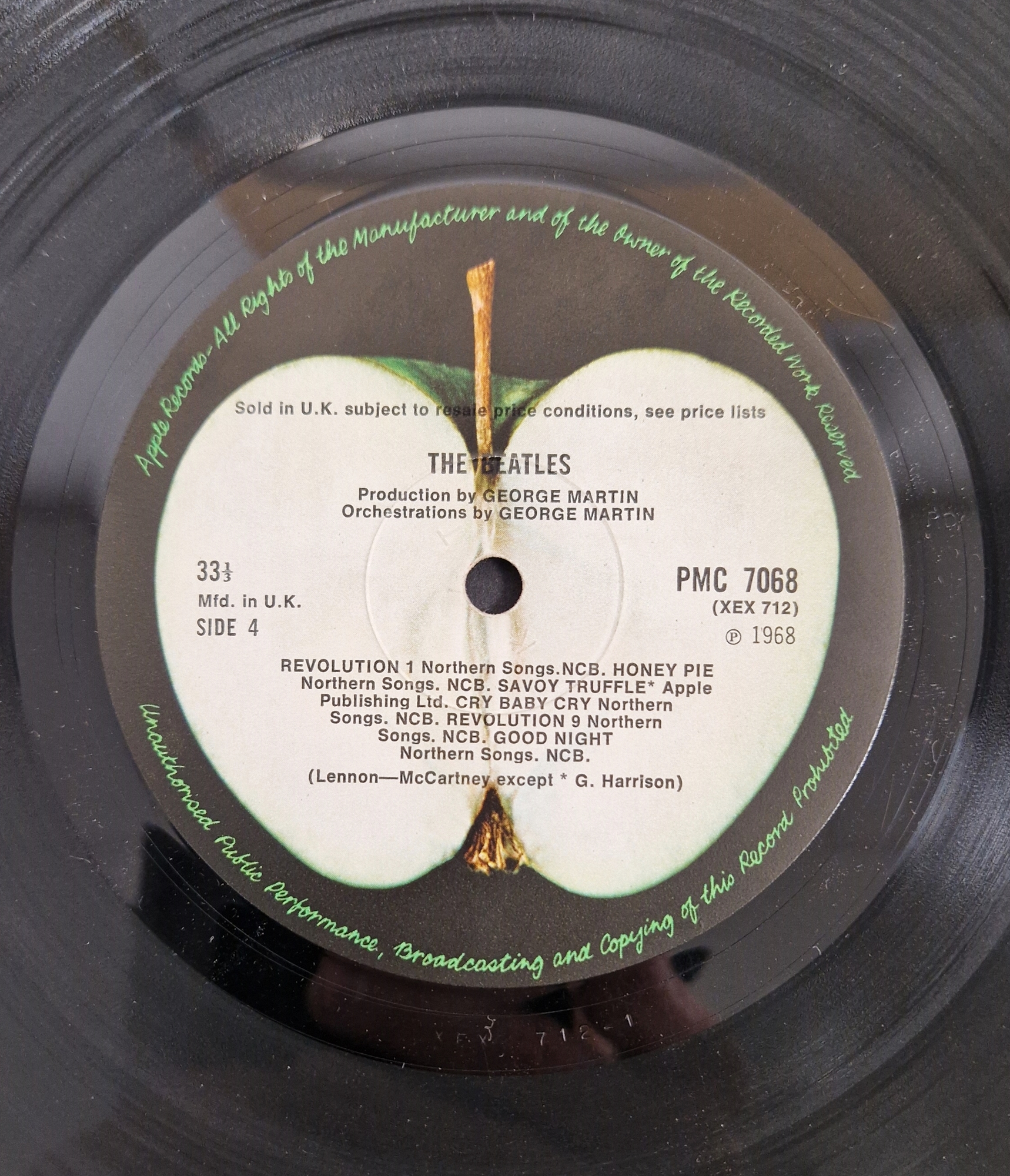 The Beatles, The Beatles (The White Album) PMC7067 (XEX-709/710/711/712-1), Misprint: does not - Image 3 of 5