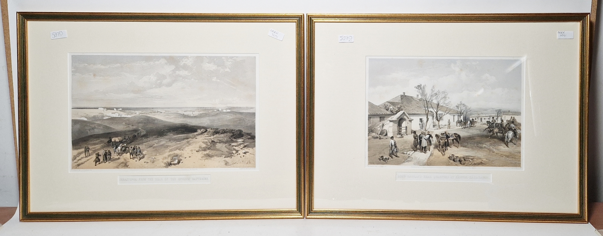 LOT WITHDRAWN After William Simpson (1823-1899) Chromolithograph Eleven lithographs of scenes from - Image 5 of 7