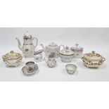 Collection of late 18th/early 19th century English pearlware porcelain and Chinese export