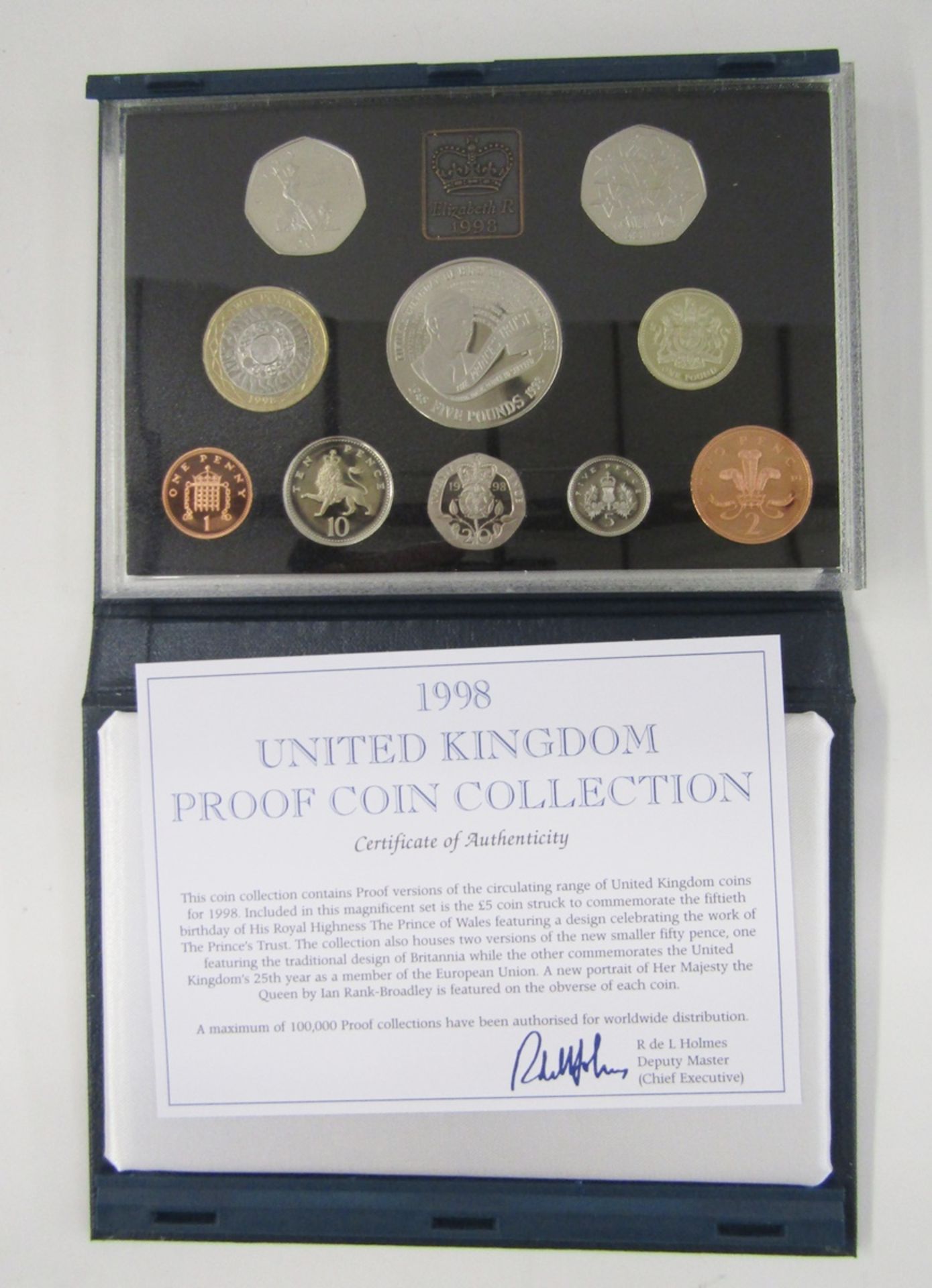United Kingdom proof sets (5), 1996, 1997, 1998, 1999 and 2000. - Image 3 of 5