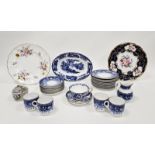 Group of English and continental porcelain and bone china including a Royal Crown Derby