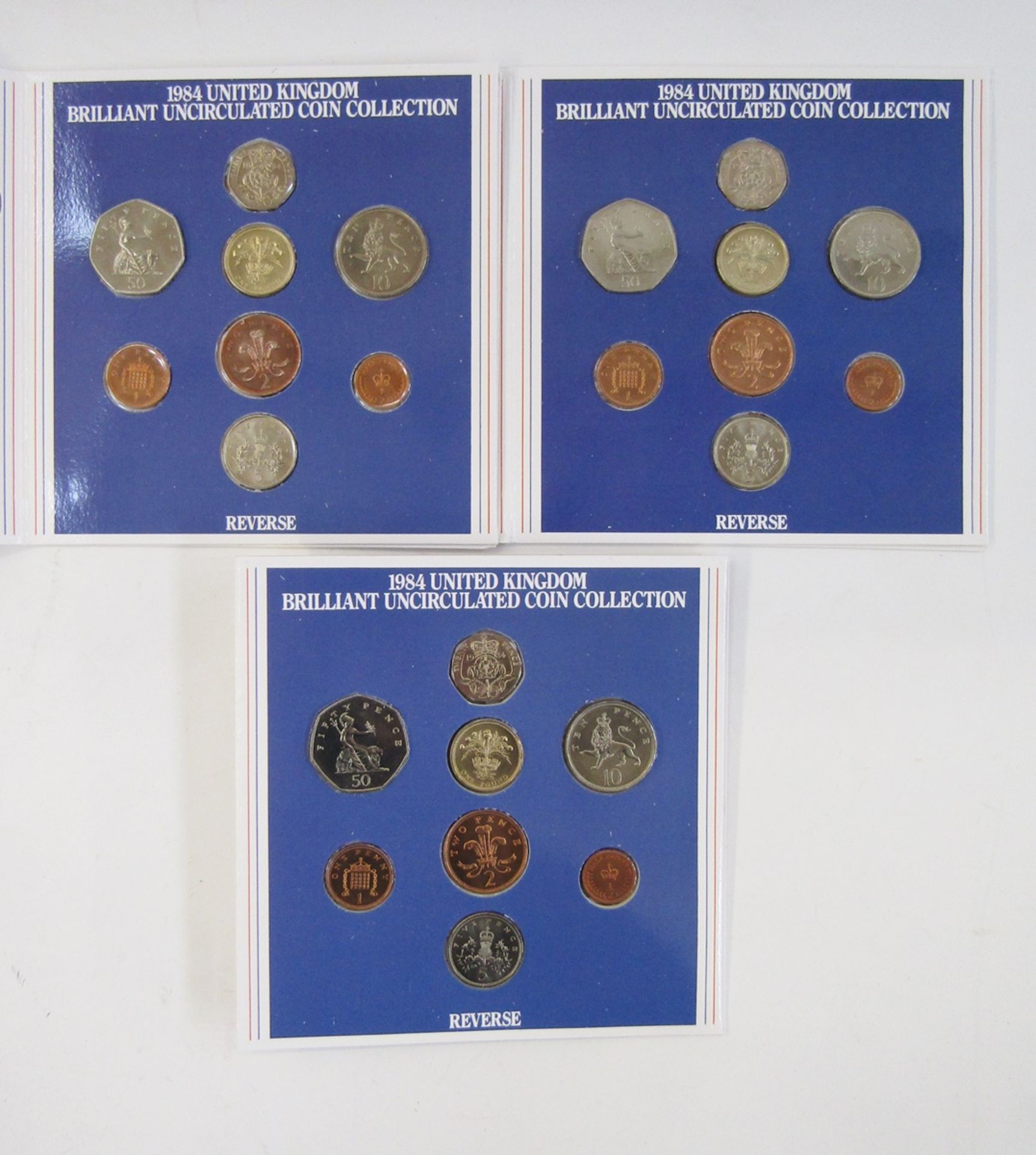 Collection of brilliant uncirculated coin sets (12), 1982 x 2, 1983 x 3, 1984 x 3, 1985, 1988, 1989, - Image 6 of 14